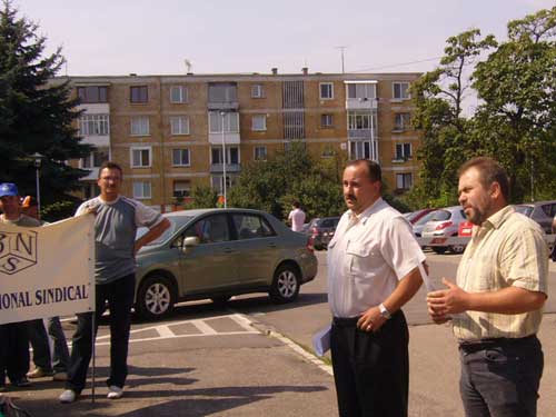 protest actori Baia Mare